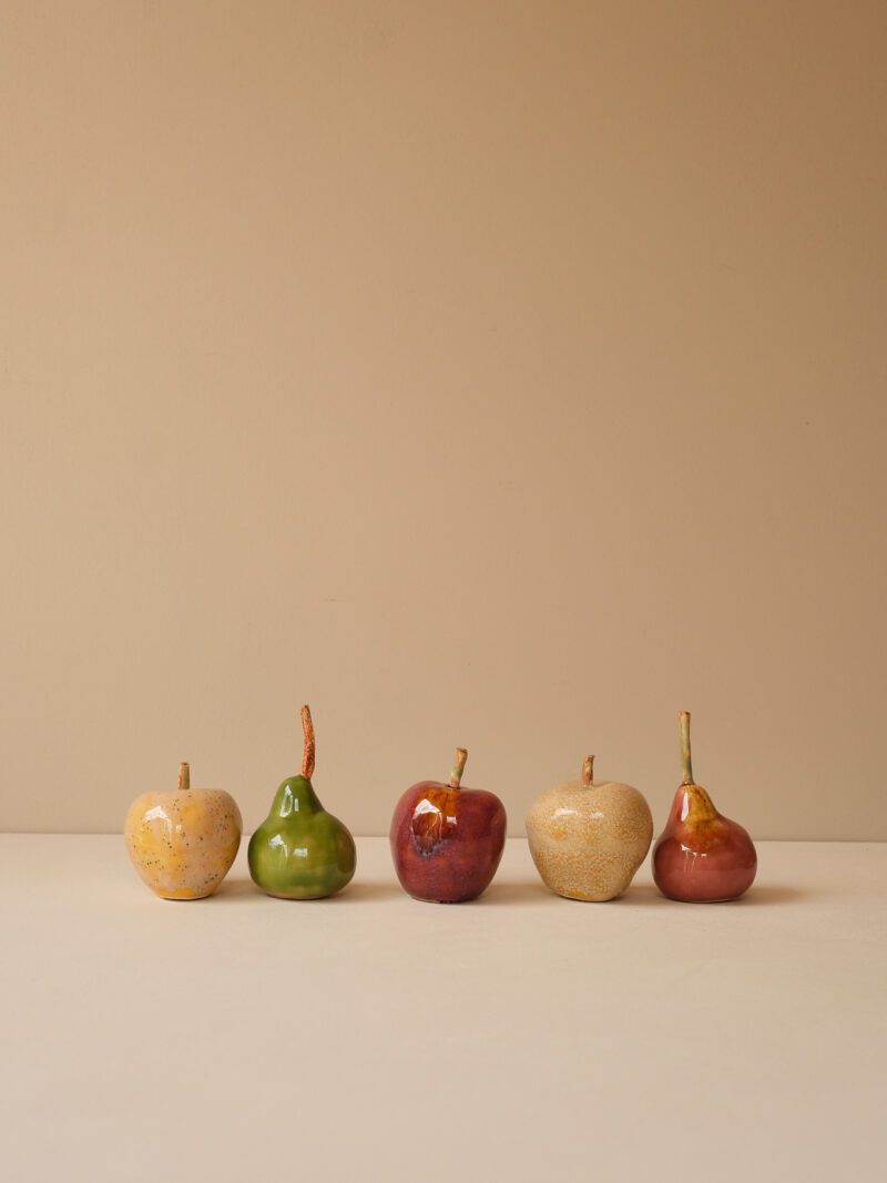 Porcelain Fruit Set by Paul Molloy