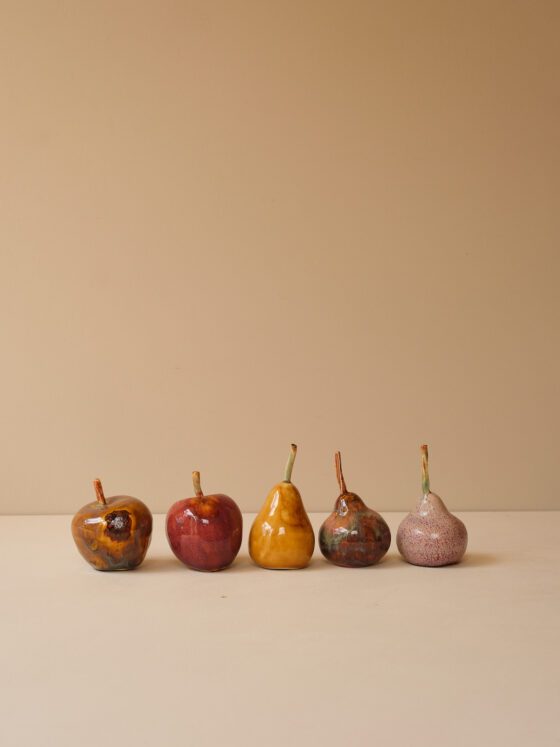 Porcelain Fruit Set by Paul Molloy