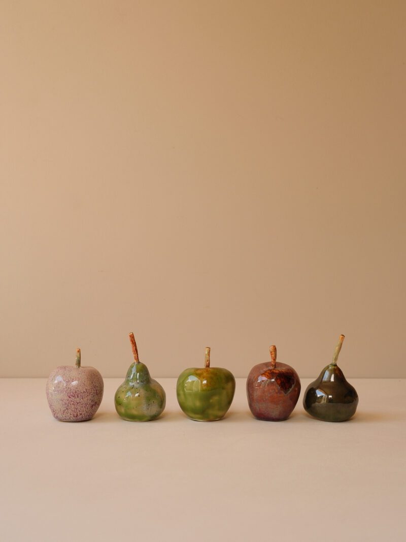 Porcelain Fruit Set by Paul Molloy
