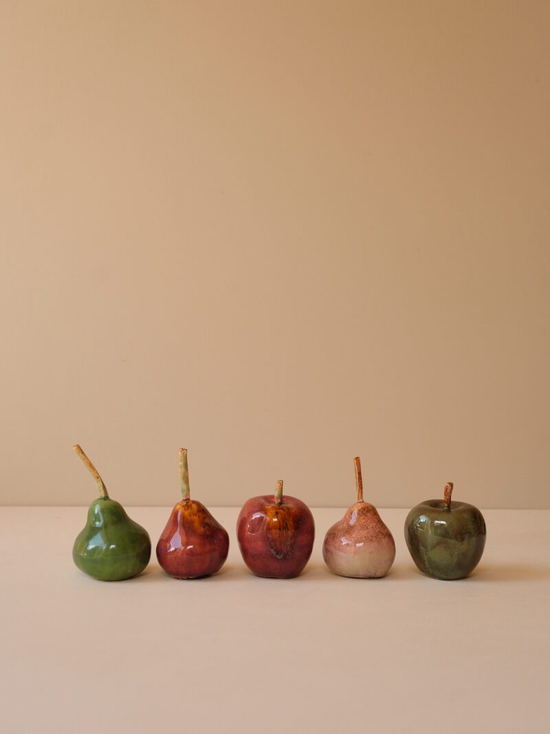 Porcelain Fruit Set by Paul Molloy