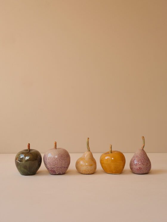 Porcelain Fruit Set by Paul Molloy
