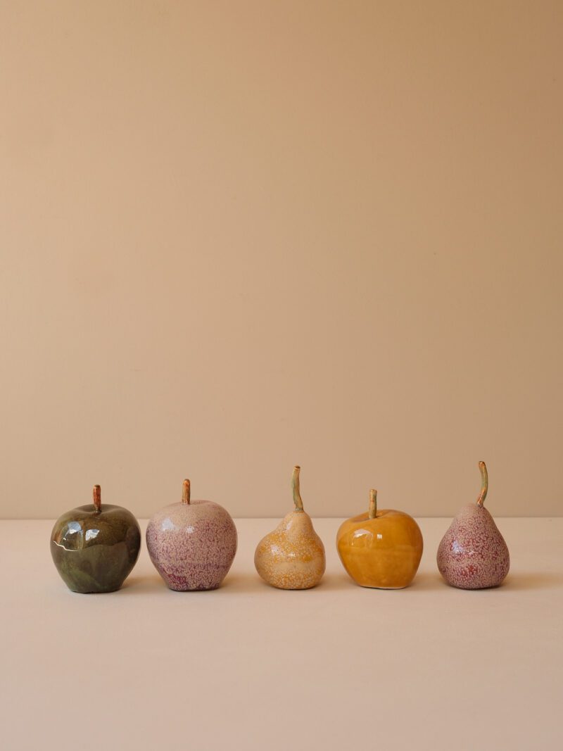 Porcelain Fruit Set by Paul Molloy