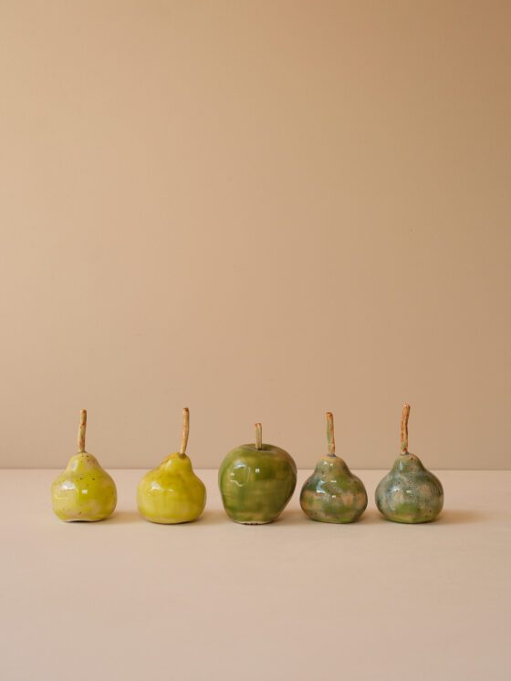 Porcelain Fruit Set by Paul Molloy