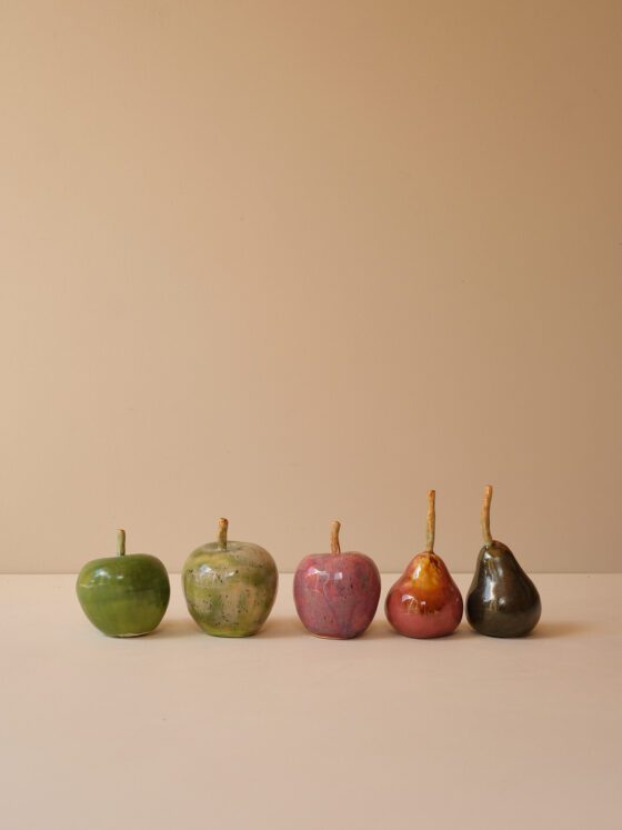 Porcelain Fruit Set by Paul Molloy