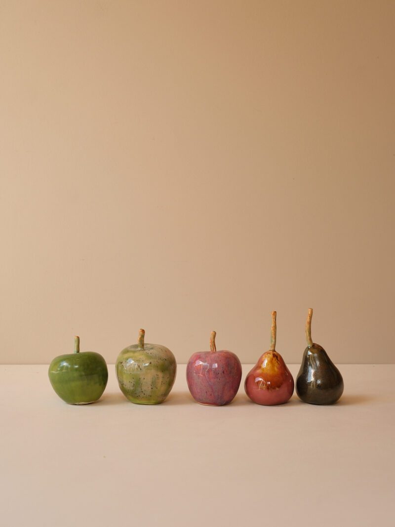 Porcelain Fruit Set by Paul Molloy