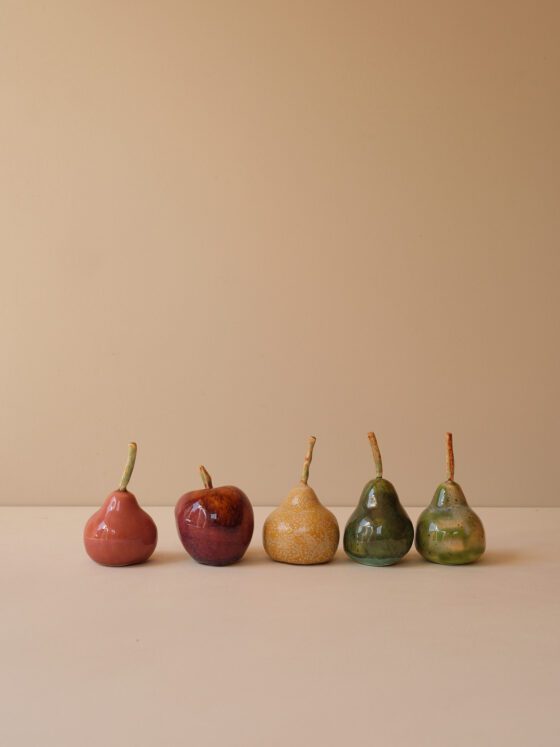 Porcelain Fruit Set by Paul Molloy