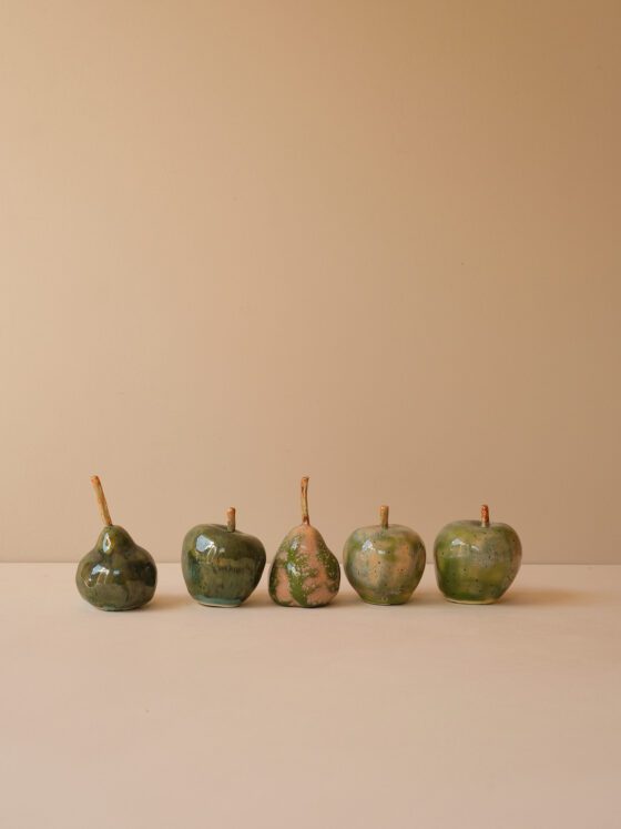 Porcelain Fruit Set by Paul Molloy