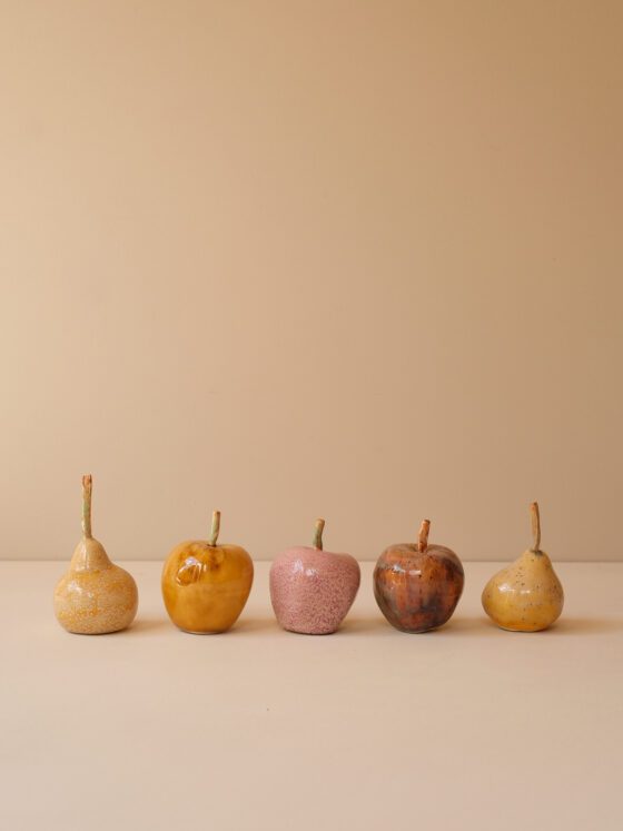 Porcelain Fruit Set by Paul Molloy