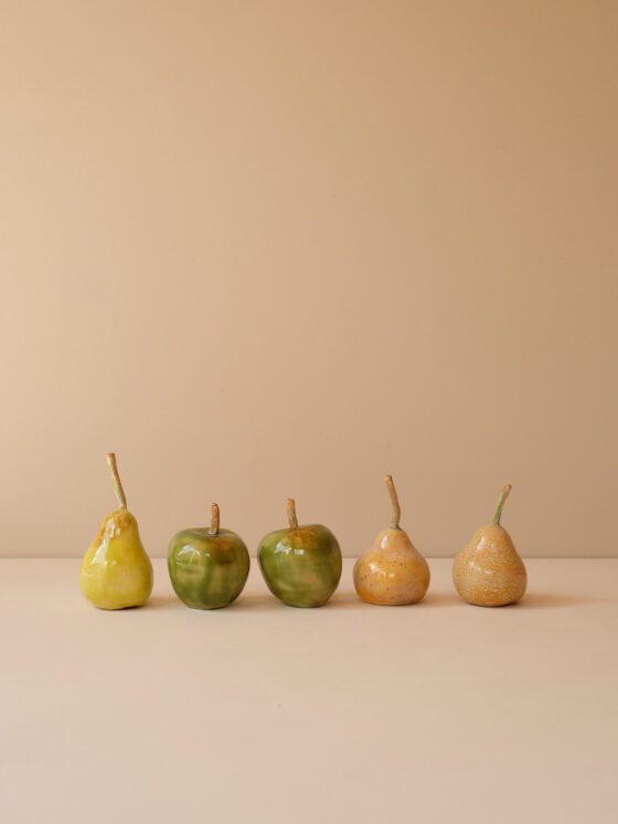 Porcelain Fruit Set by Paul Molloy