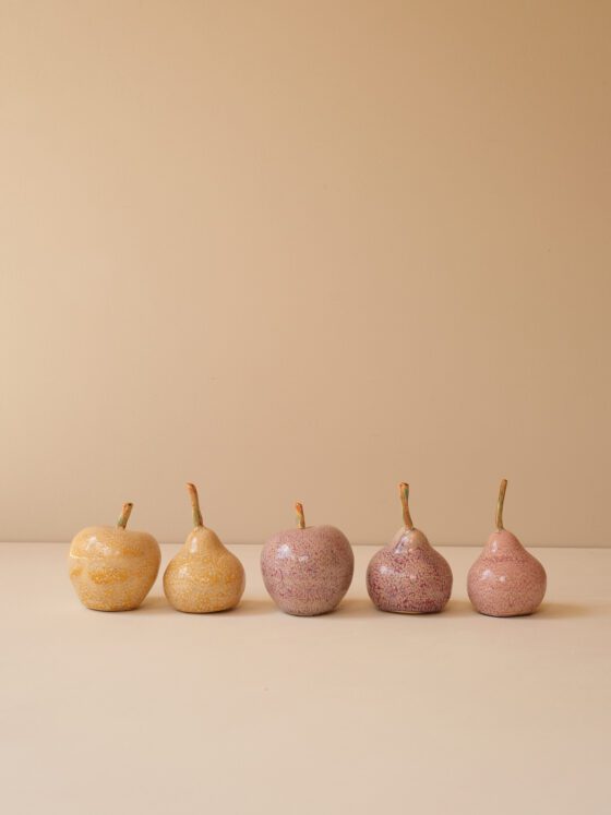 Porcelain Fruit Set by Paul Molloy