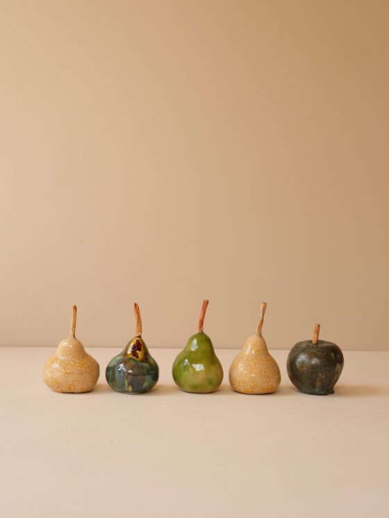 Porcelain Fruit Set by Paul Molloy