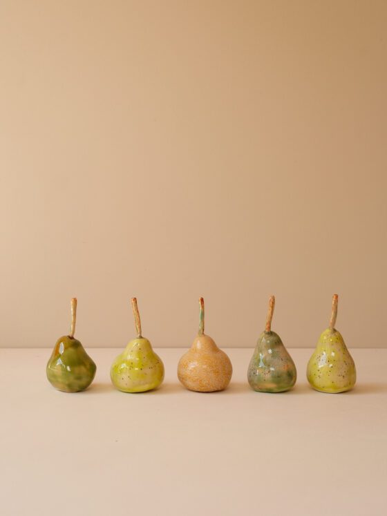 Porcelain Fruit Set by Paul Molloy