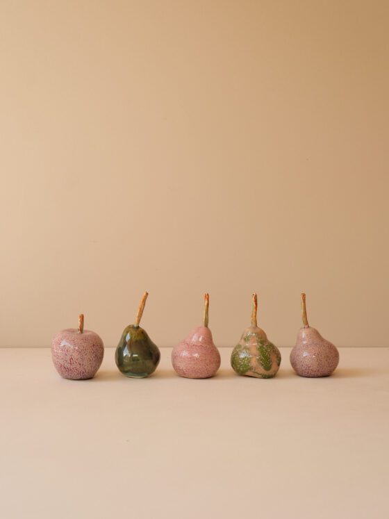 Porcelain Fruit Set by Paul Molloy