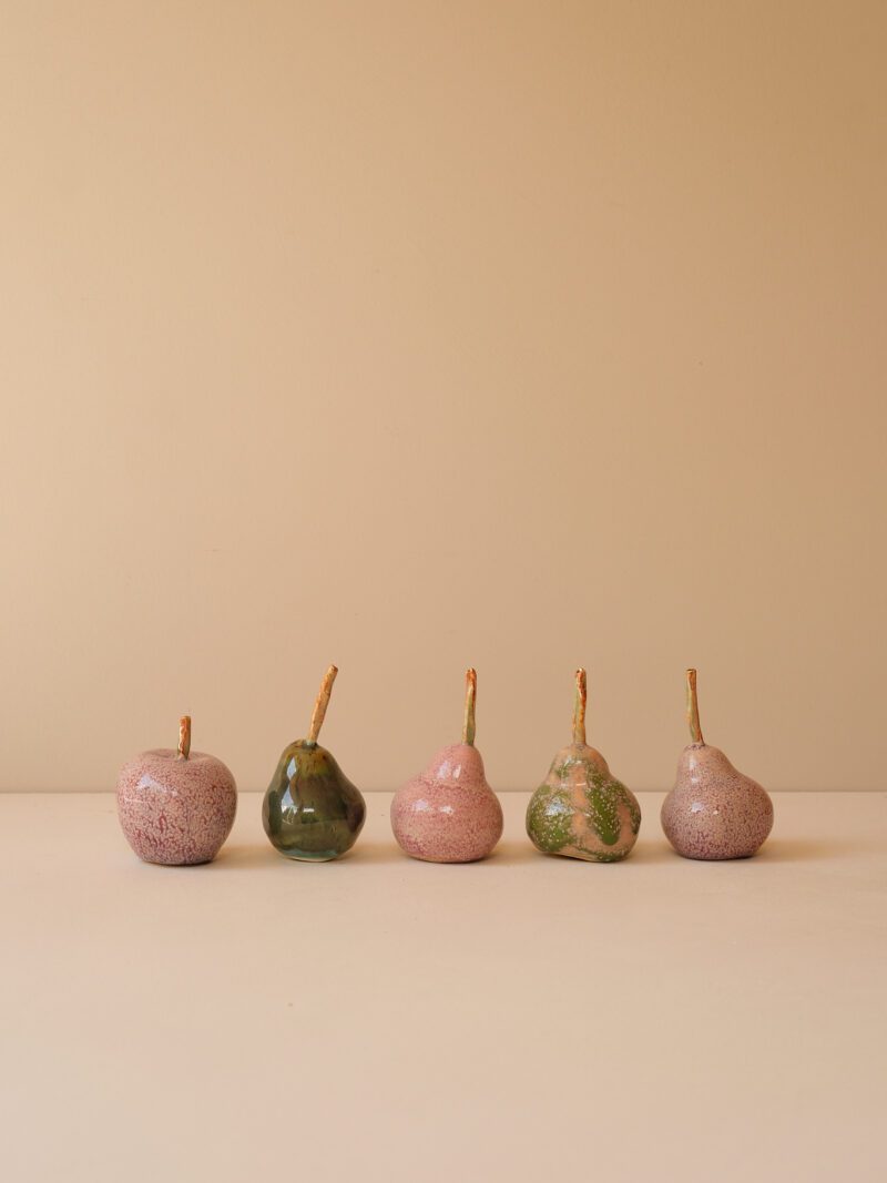 Porcelain Fruit Set by Paul Molloy