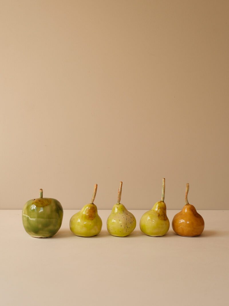 Porcelain Fruit Set by Paul Molloy