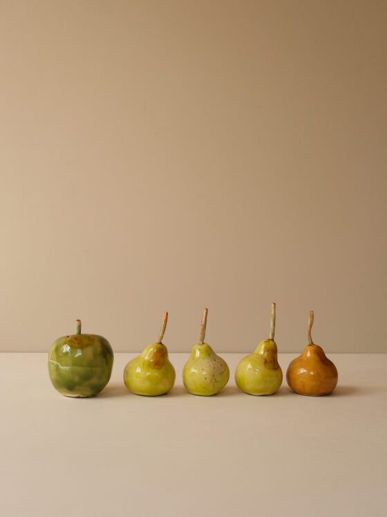 Porcelain Fruit Set by Paul Molloy