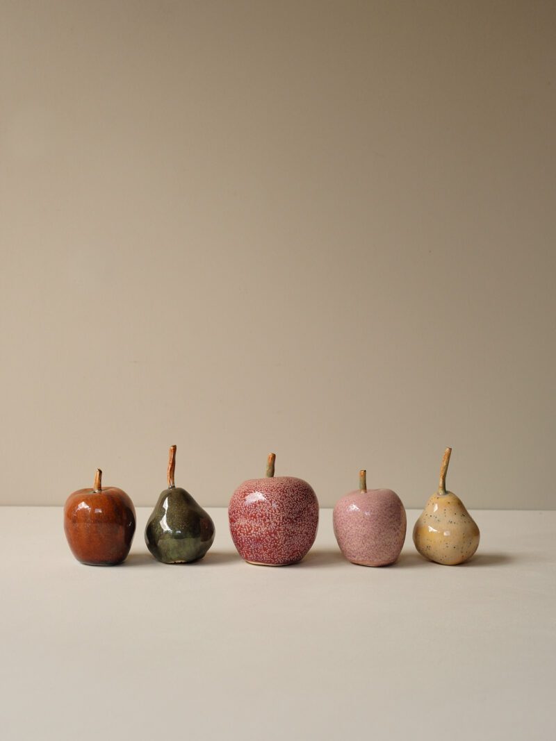 Porcelain Fruit Set by Paul Molloy