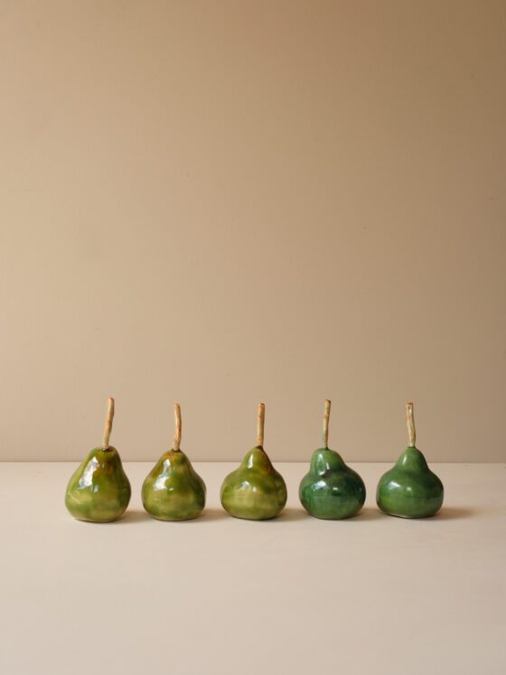 Porcelain Fruit Set by Paul Molloy