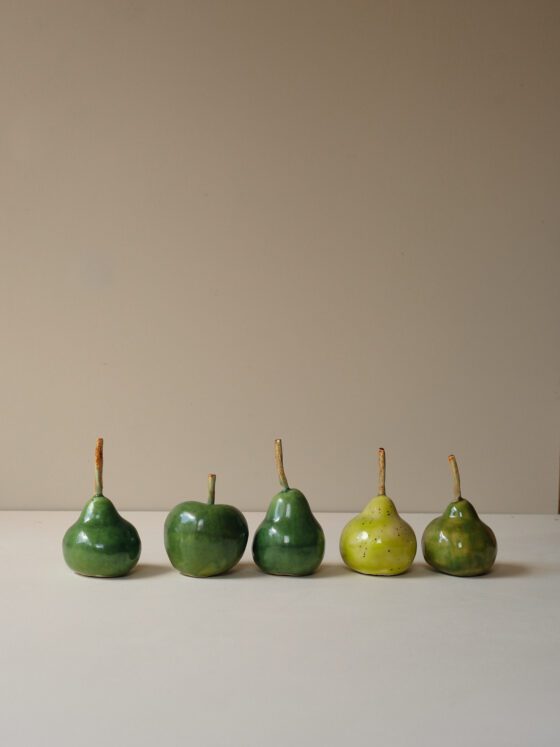 Porcelain Fruit Set by Paul Molloy