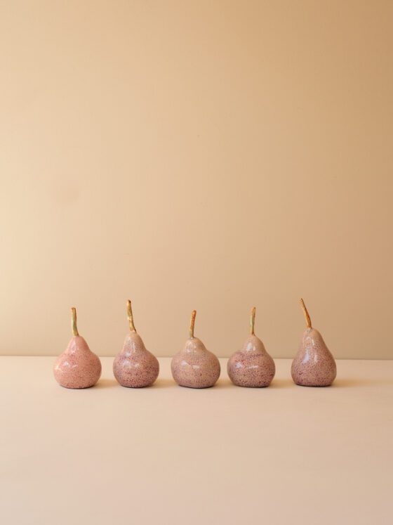 Porcelain Fruit Set by Paul Molloy