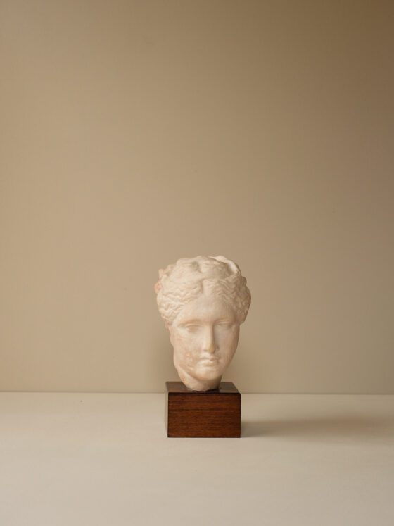 Vintage Replica Bust Depicting the Greek Goddess Hygieia